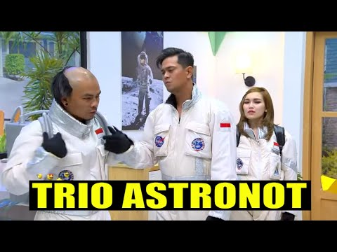 Trio Astonot (Surya, Ayu, dan Wendi) Mau Berangkat ke Planet Mars 