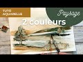 Comment Peindre Un Paysage En Deux Couleurs Comment Peindre Un Paysage En Deux Couleurs