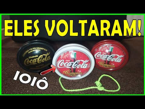 aiqfome on X: brinquedos legais demais tipo os ioiôs da coca-cola