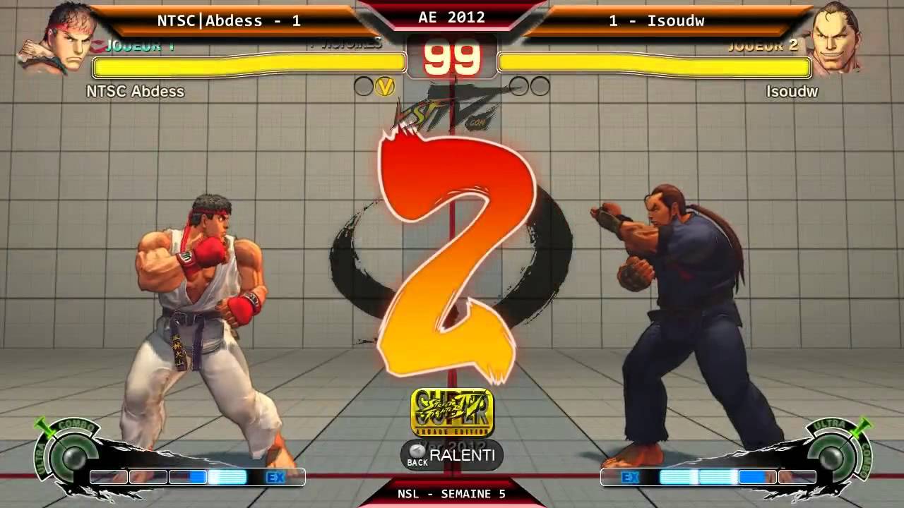 Isoudw x NTSC|Abdess - NSL R05 - SSF4 AE 2012