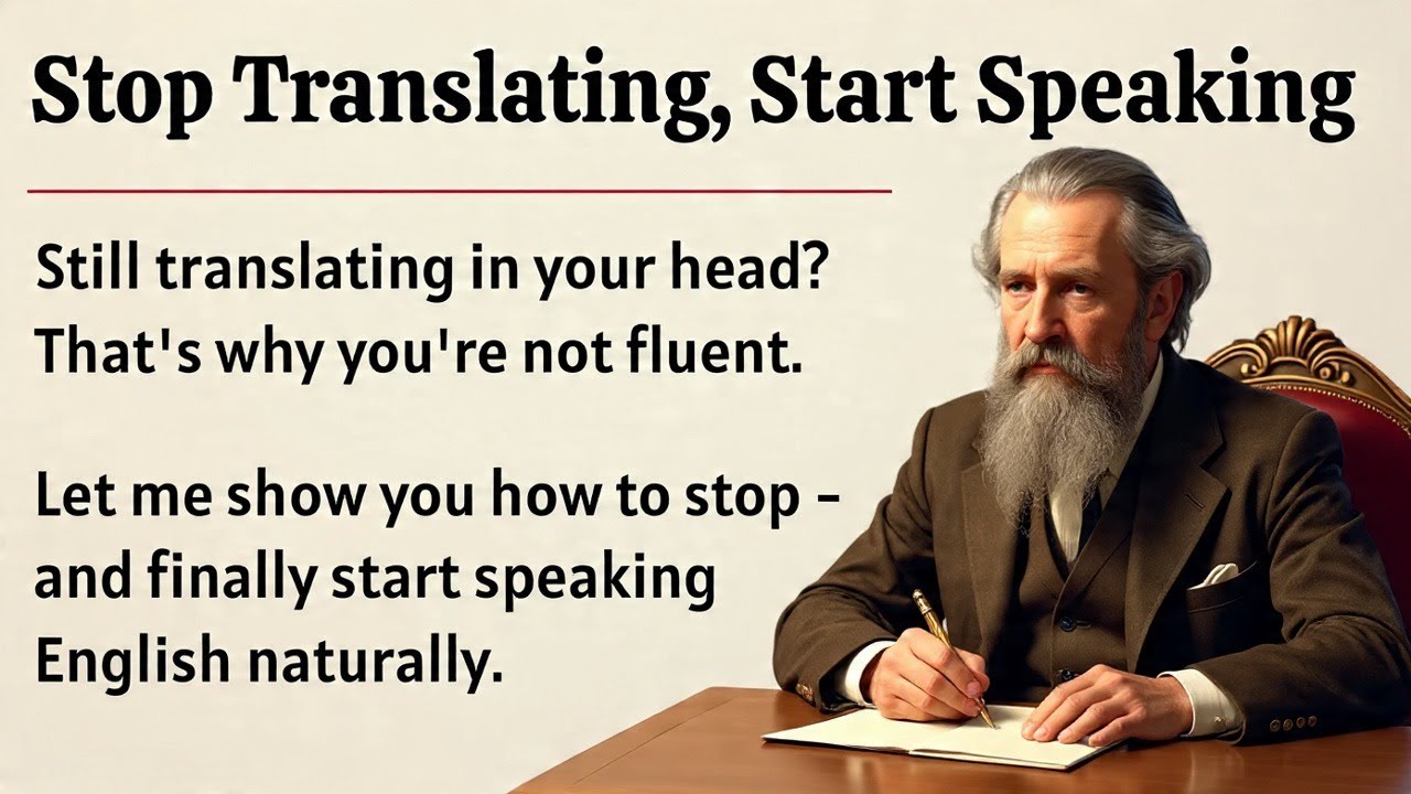 How to Speak English Without Fear or Translation | Watch This Before ...