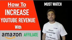 How to increase Youtube revenue with Amazon Affiliate marketing SEO Search Engine Optimization 