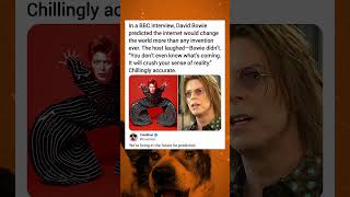 In A Bbc Interview, David Bowie Predicted The Internet Would Change The World More Than Any