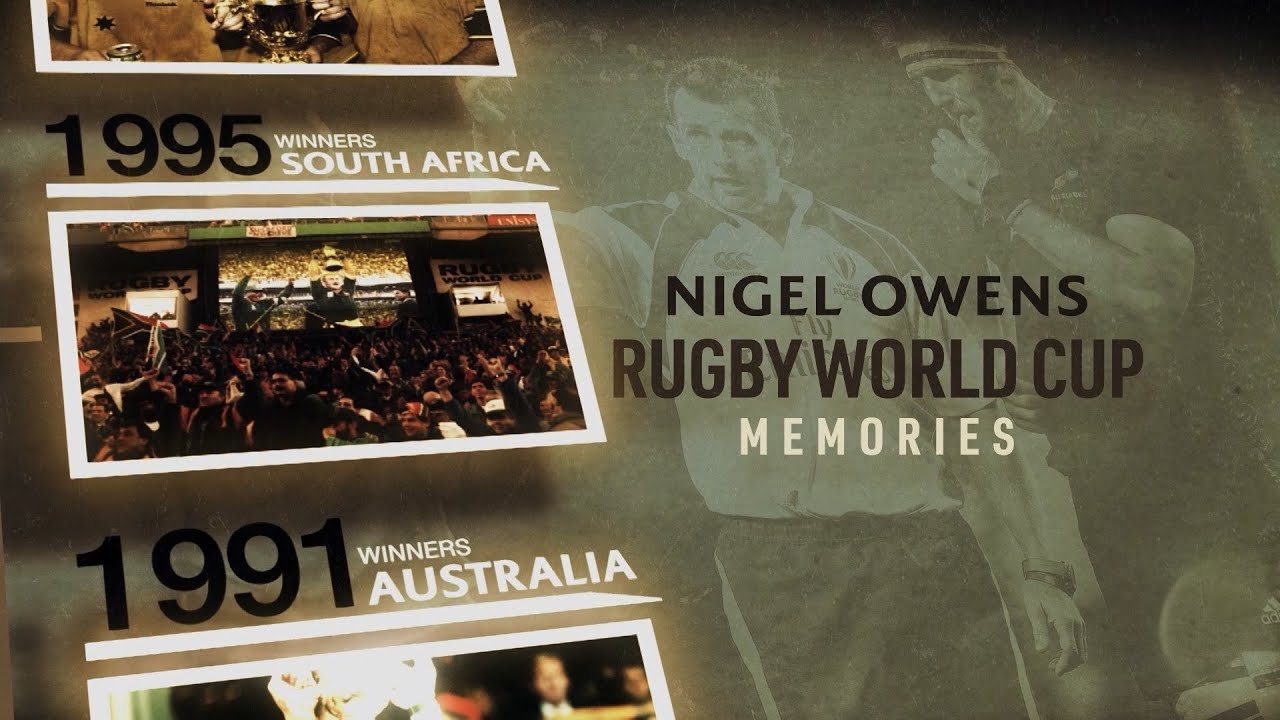 Nigel Owens Greatest Rugby World Cup Memories Youtube