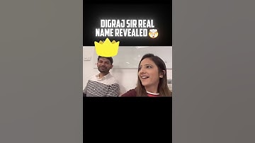 Digraj Sir Real Name Revealed🤯🤔 #digrajsir #name #reveal #secret #suspense