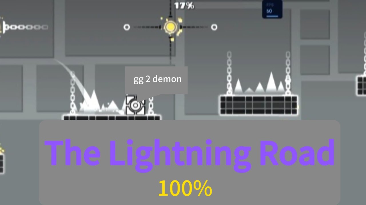 [Demon] The Lightning Road 100% by Timeless Real | Geometry Dash - YouTube