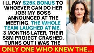 Boss Offered $25K Bonus To Anyone Who Could Replace Me, Then Realized I Had The Only