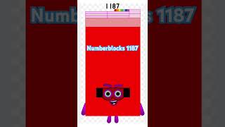 Numberblocks 1187 #fanmade #numberblocks #funny #official #numberblock #character #shorts #toons