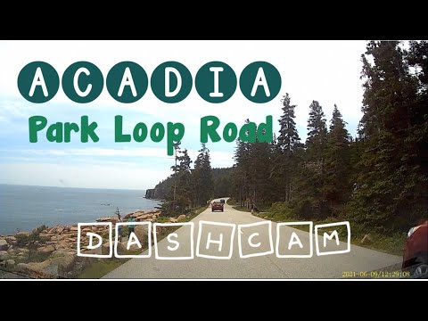 [dashcam] ACADIA: Park Loop Road 🚗