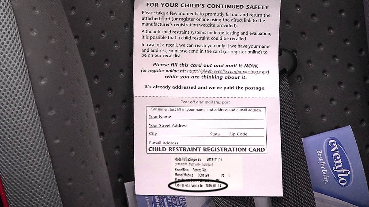 Car Seat Expiration Date Boys Town