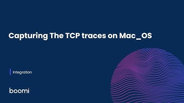 Het vastleggen van TCP-sporen op Mac OS