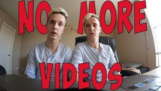 IMPORTANT MESSAGE / EVERYDAY VIDEOS ARE OVER / Twins From Russia YOUTUBE CAREER IS OVER *last video*