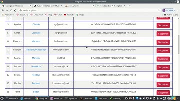 qq manips Client/Serveur : ajout, modification ou suppression d