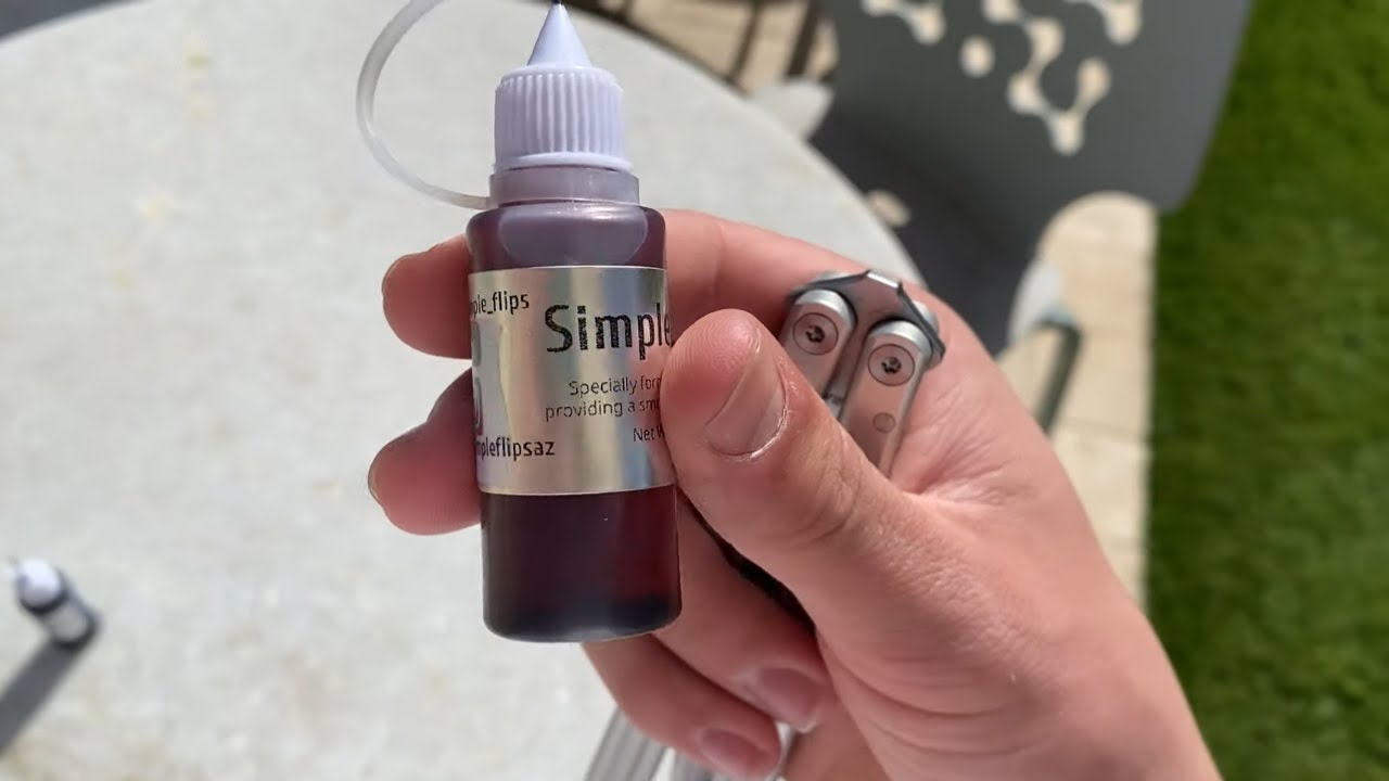 This New Balisong Oil is Awesome!