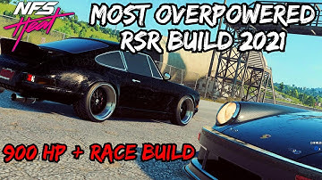 PORSCHE 911 RSR OP RACE BUILD | Need For Speed Heat RSR FASTEST BUILD