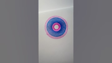 Spirograph Design #oddlysatisfying #spirograph #design #satisfying #relaxing #art