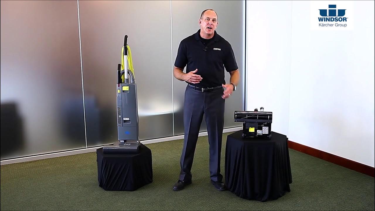 Karcher Versamatic HEPA Upright Vacuum YouTube