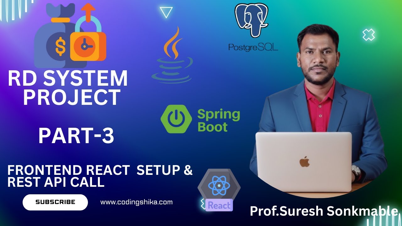 Project Session 4| React Project Setup & API Call |Frontend| Full Stack ...