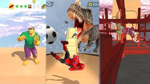 GT Ragdoll Falls All  Characters unlocked Part - 2