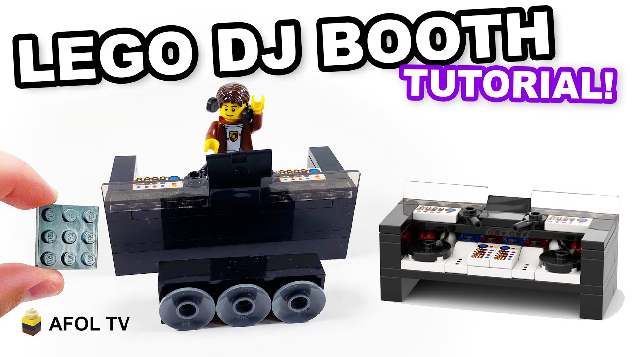 EASY LEGO DJ Booth [Tutorial! - Instructions] - YouTube