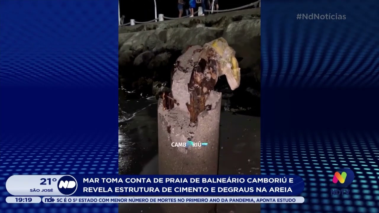 Obra cria faixa de praia com 'areia movediça' e causa acidentes em  Balneário Camboriú (SC) - Notícias - R7 JR na TV