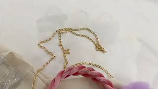 Tas korea bulu cherry sling bag chain fashion wanita import bulu halus