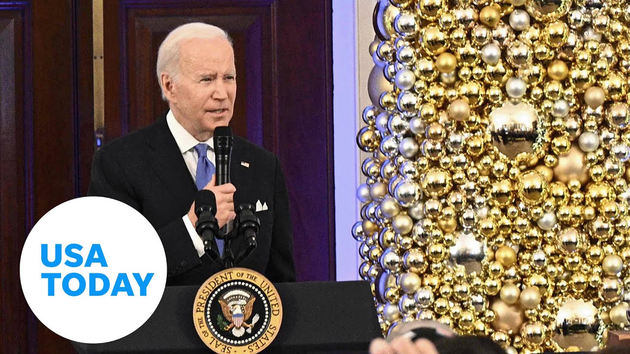 Biden condemns antisemitism during White House menorah lighting USA