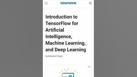 Introduction to TensorFlow || Week 3 Quiz Answers || Coursera