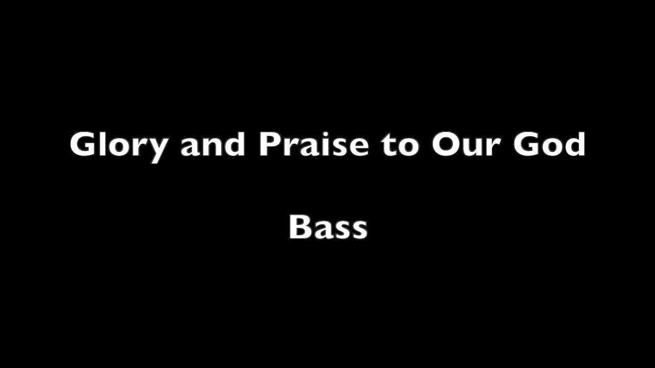 Glory and Praise to Our God (Schutte) | Bass - YouTube