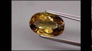 7 28Ct Natural Big Yellow Apatite Brazil