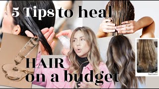 5 Ways to Improve Your Hair on a Budget | ELLEBANGS