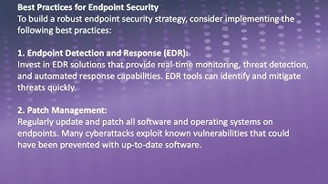 Mastering Endpoint Security: Protecting Your Digital Fortress #cybersecurity #endpoint #management