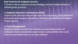 Mastering Endpoint Security: Protecting Your Digital Fortress #cybersecurity #endpoint #management
