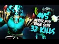 Exthious  juggernaut 32 kills 4v5 win  dota 2 immortal rank 40 gameplay