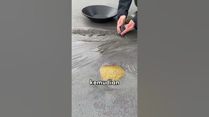 Mengapa Banyak Emas di Sungai