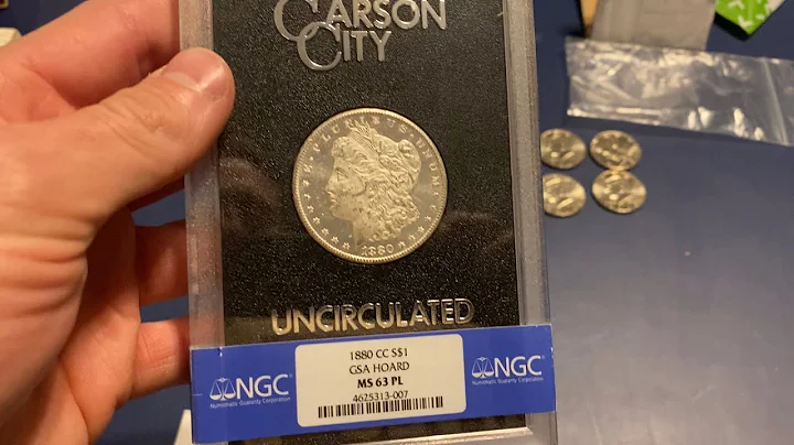 GSA Morgan History! 1880 CC GSA Morgan with Proof like Fields!