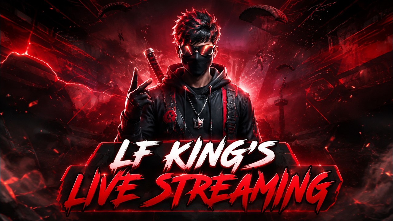 🔴 LF King👑 Live Streaming Funny moments and god gameplay🔥 #freefiremax  #comedy #gameplay