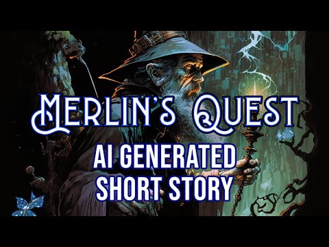 AI Generated Short Story - MERLIN'S QUEST with AI generated story