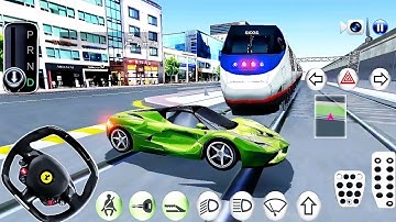 3D Driving Class simulator New super car Gas Station in super Car driving - Android IOS Gameplay.
