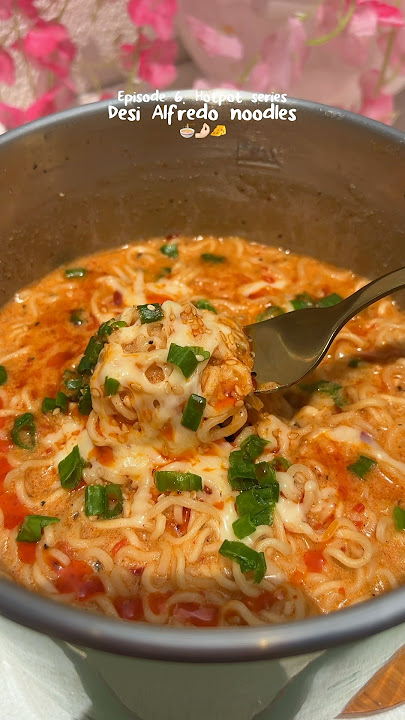 Desi Alfredo Noodles #shorts #youtubeshorts #shortsfeed