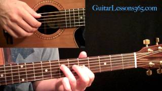 Kansas - Dust In The Wind Guitar Lesson Pt.2 - Chorus, Bridge & Outro
