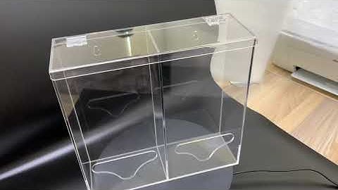 RECHI | Custom Acrylic Food Dispenser |  Acrylic Candy Nut Dispenser For Dry Food Cereal Storage Bin