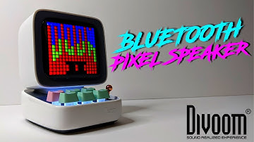 Divoom Ditoo -  Retro Computer Pixel Art Bluetooth Speaker!