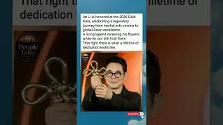 Jet Li honored at 2026 Gold Gala. Receiving his flowers while he can still hold them.❤️