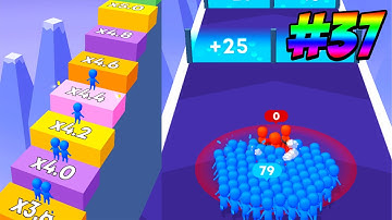 Count Master: Crowd Runner 3D - LVL 37 GAMEPLAY WALKTHROUGH