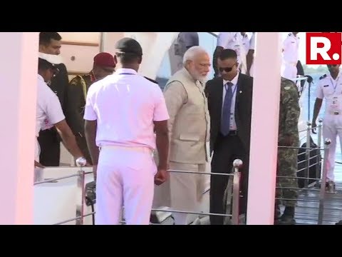Prime Minister Narendra Modi Arrives In Male, Maldives