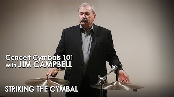 Concert Cymbals 101: Striking the Suspended Cymbal