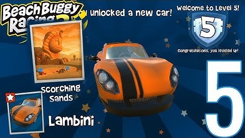 Beach Buggy Racing 2 - ScorChing Sands Unlocked - Level 5 Game Play - Part