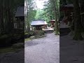 尾白川渓谷にある甲斐駒ヶ岳神社at白州 雰囲気がすごい… #Shorts