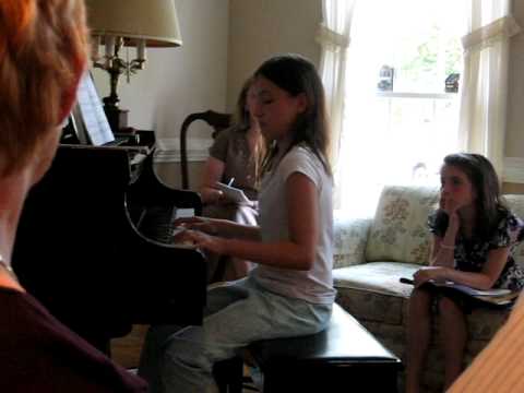 Karin's (5th Gr.) Piano Recital 06/13/10 - Third Piece Is Amazing!!!